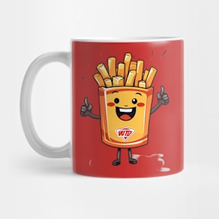 kawaii french fries T-Shirt cute potatofood Mug